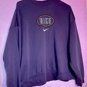 Purple Nike crewneck